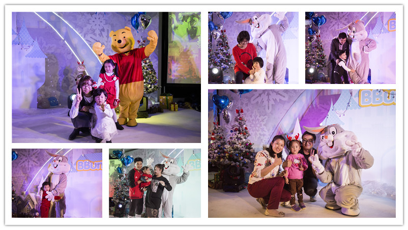 BBunion国际早教厦门世贸中心活动花絮：圣诞冰雪晚宴